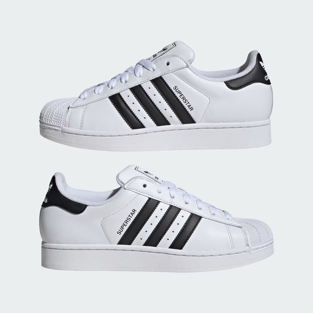 Adidas Superstar — White Black