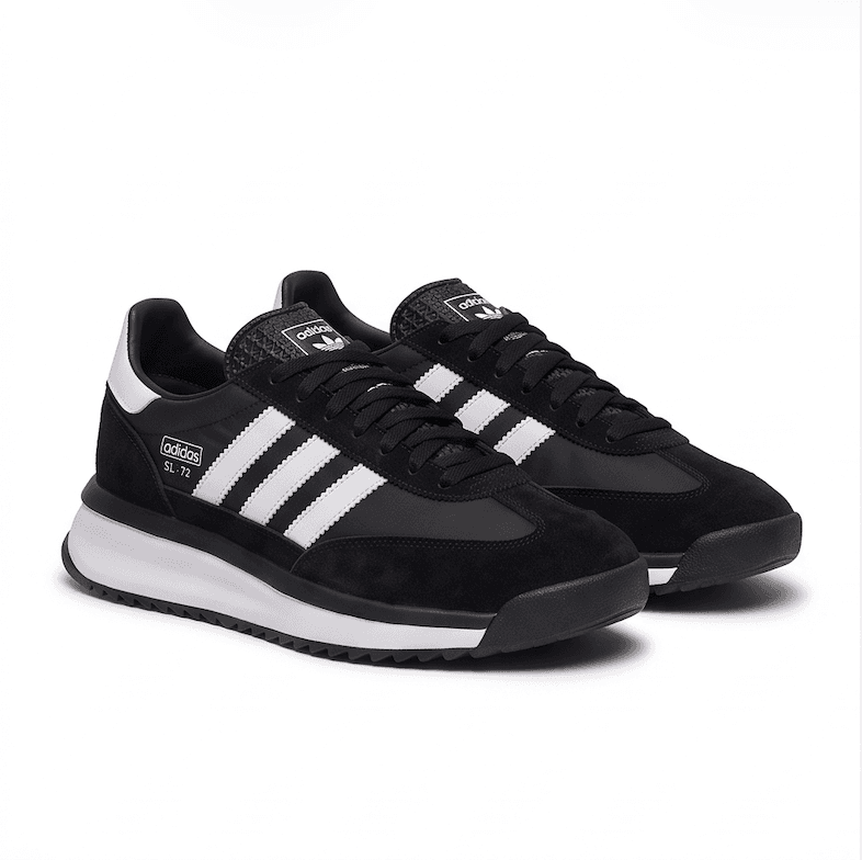 Adidas SL 72 — Black - white