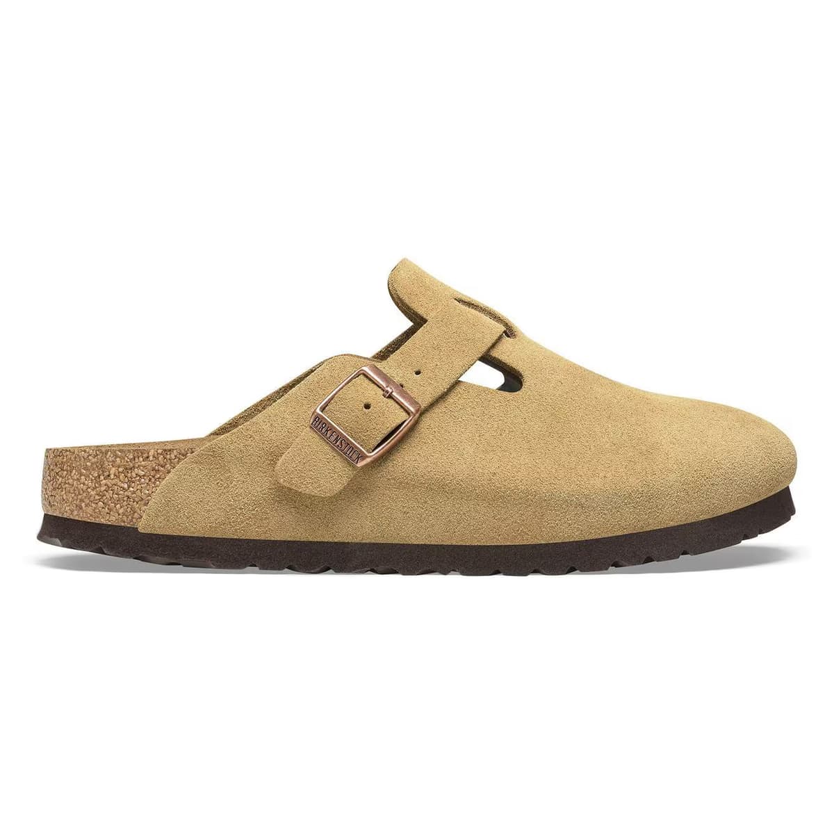 Birkenstock Boston Soft Footbed -- Latte Cream
