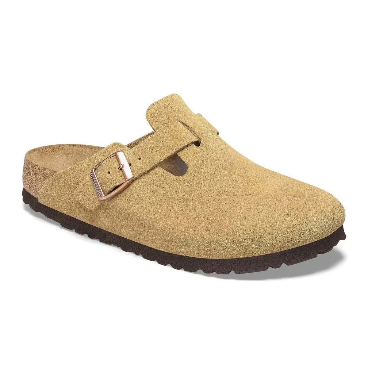 Birkenstock Boston Soft Footbed -- Latte Cream 3