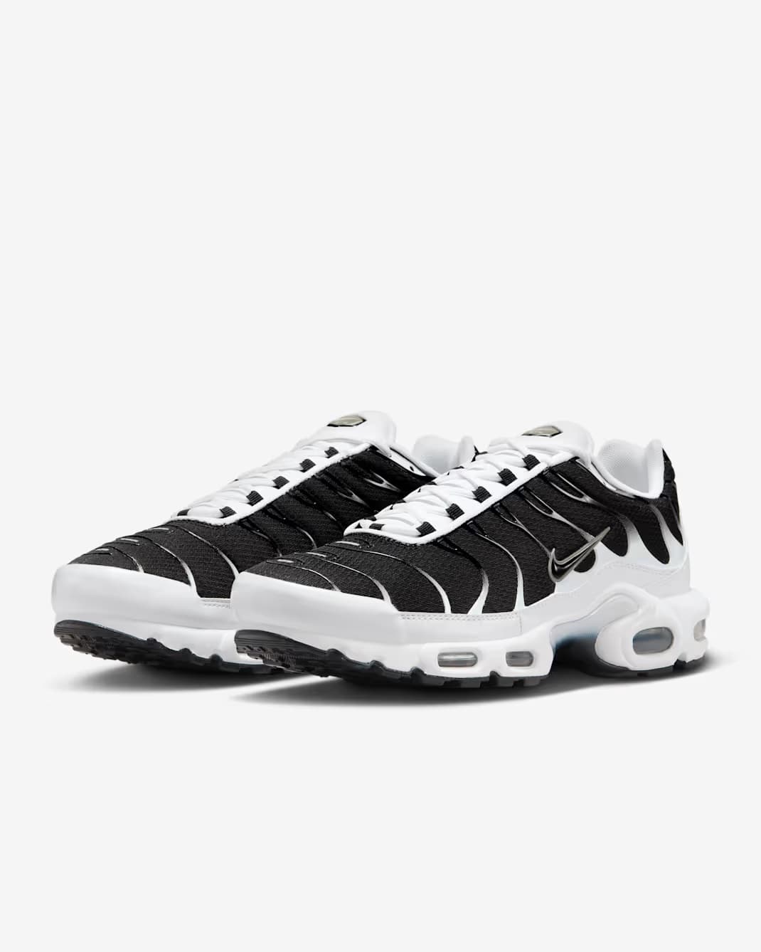 Nike Air Max Plus TN — White & Black 3