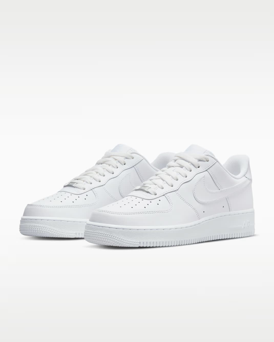 Nike Air Force 1 ā Triple White ā alternate view