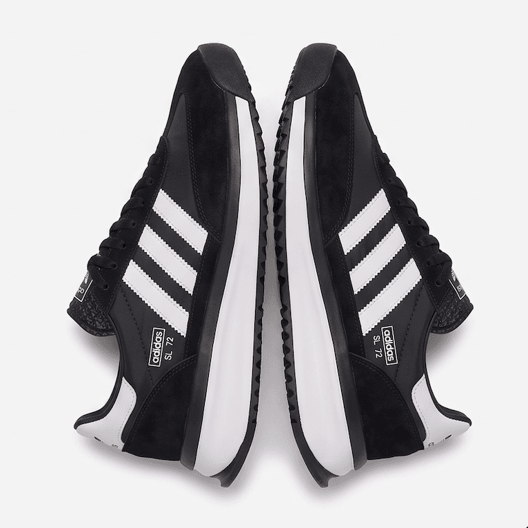 Adidas SL 72 — Black - white 4