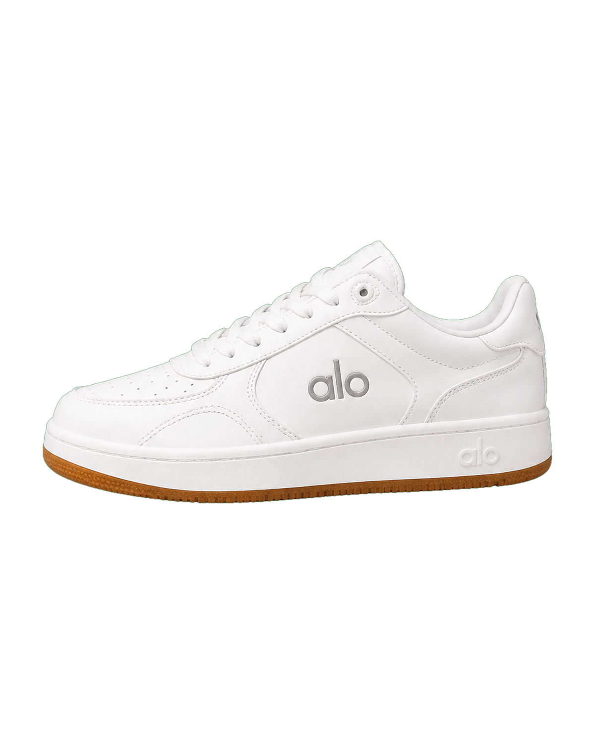 Alo Court Sneaker — White Gum